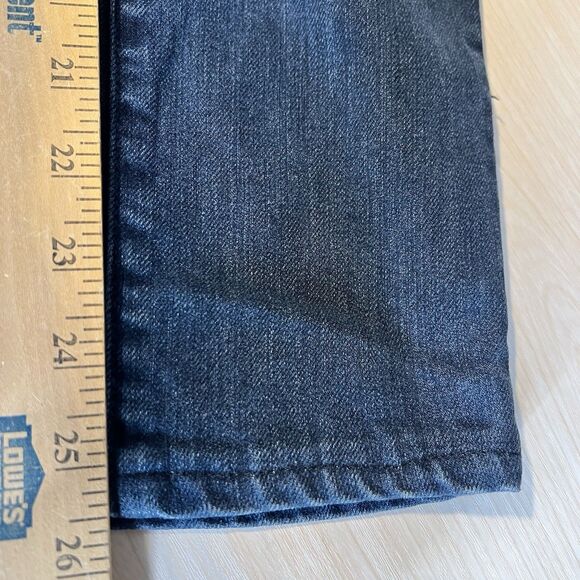 Womens ABERCROMBIE & FITCH Dark Wash Skinny Slim Low Rise Jeans 00 24” Floral - Picture 13 of 16